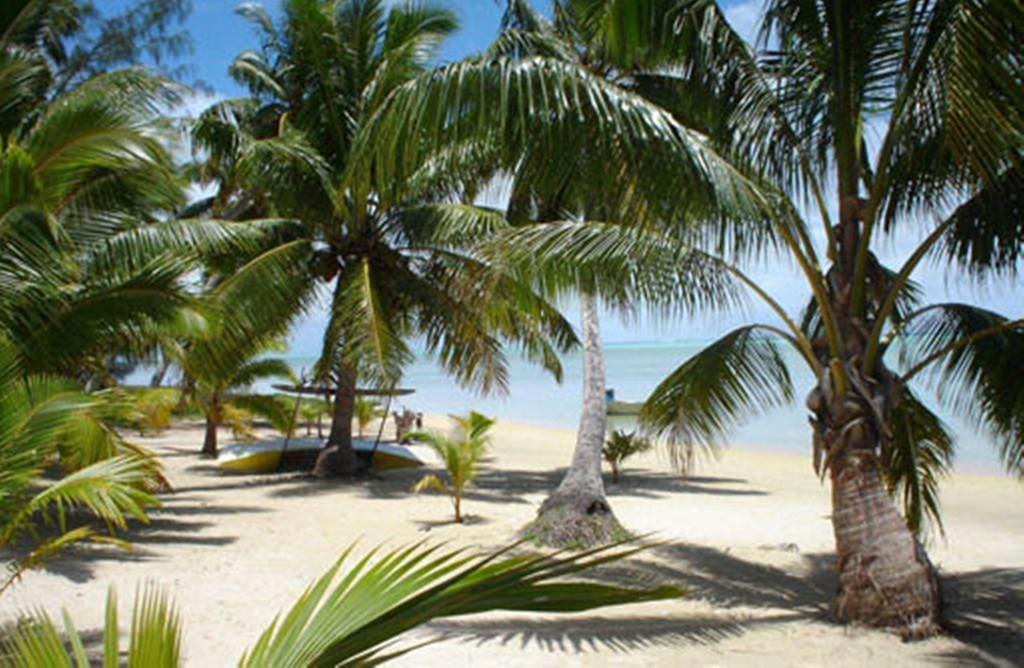 Paparei Beachfront Bungalows, Aitutaki Арутанга Экстерьер фото