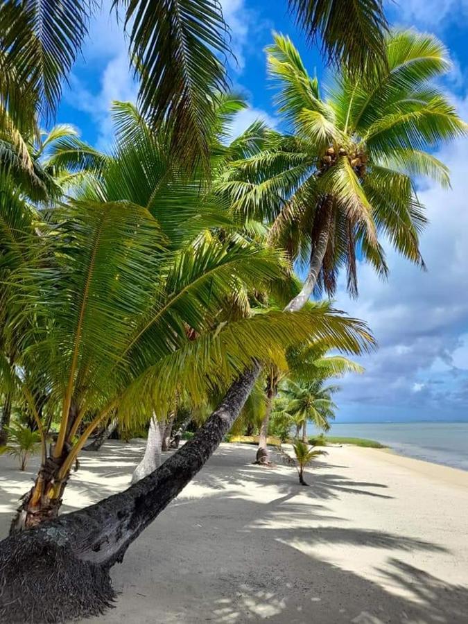 Paparei Beachfront Bungalows, Aitutaki Арутанга Экстерьер фото